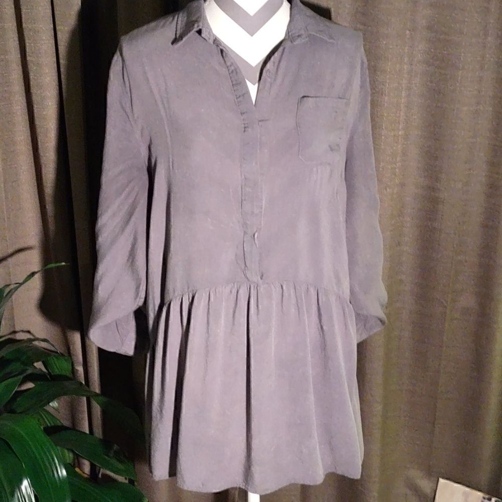 Mittoshop Grayish Green Blouse 
